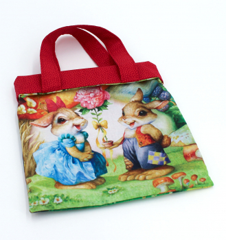 Geschenkbeutelchen Häschenständchen